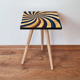 Hanah Home Mesa Auxiliar Multicolor